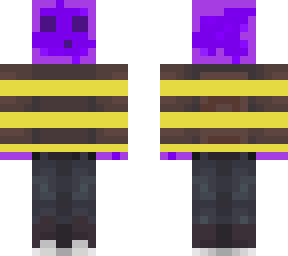 purple slime - bee sweater