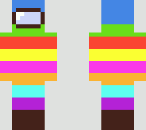 rainbow among us skin