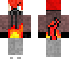 red flame