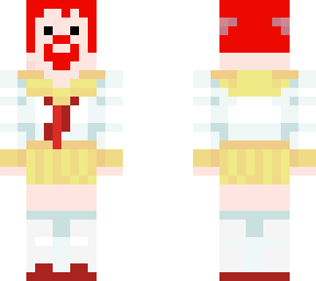 ronald mcdonald school girl