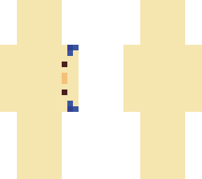 sideways duck: blue
