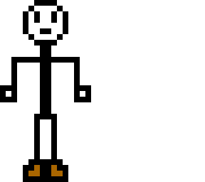 stickman with boots