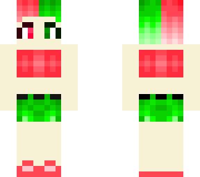 watermelon space buns