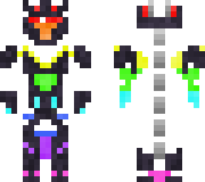 white rainbow knight