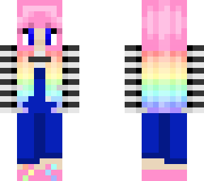 ~rainbow and overalls~