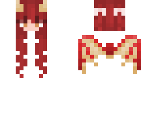 adopt me dragon as a girl base(used wing base credits in desc)