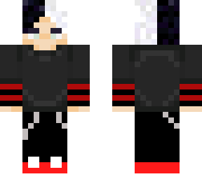 black and red stripes version 2