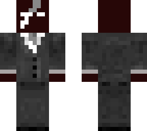 black and white