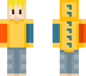 blonde hoodie boy