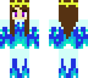blue fire girl