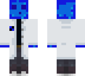 blue slime scientist