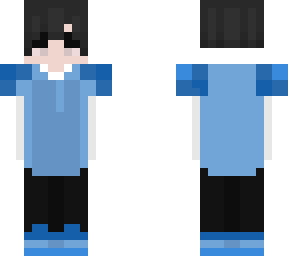 boy in blue hoodie