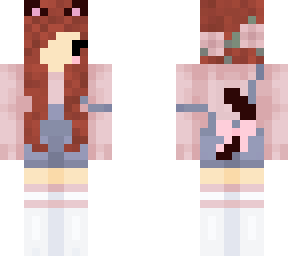 brown hair cat girl outfit