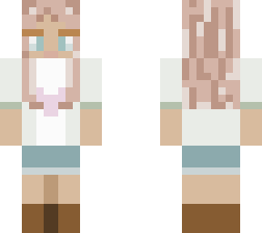 cute cat girl without tail