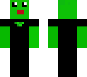 cute green man