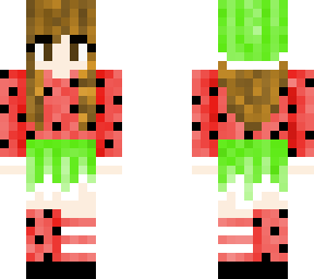 cute watermelon girl (skin for me)