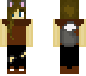 cute wolf teen (maroon color)