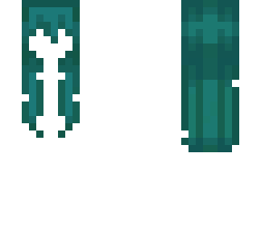 cyan hair
