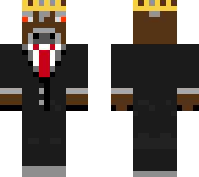 evil cow in suit