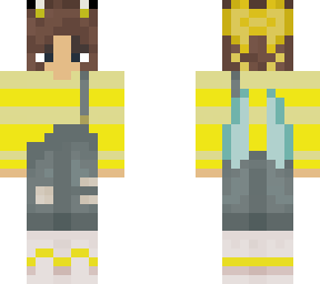 fixed bee skin with bow :)