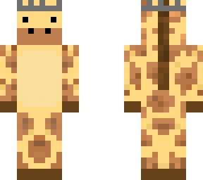 giraffe with crown