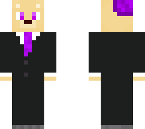 glitch bear in suit