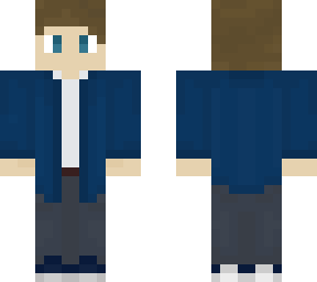 guy with blue blouse