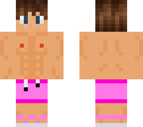 lukas, with swimming trunks