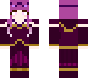 mage with pink hair