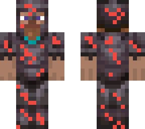molten netherite steve