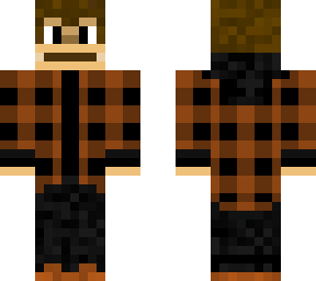 monkey in a brown flannel