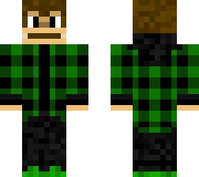 monkey in a green flannel