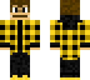 monkey in a yellow flannel