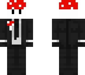mushroom in a suit