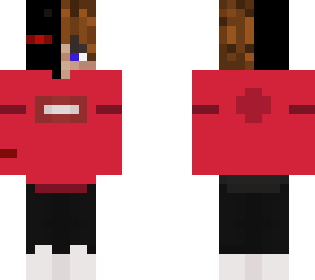 my skin half ender man