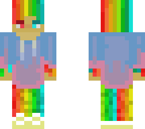 nej shirt rainbow pygmefluff