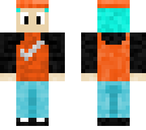 orange beanie dude
