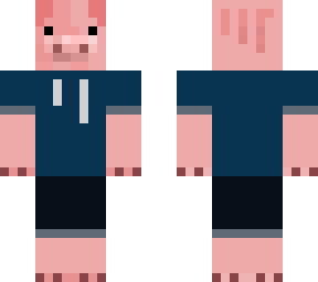 pig with clothes