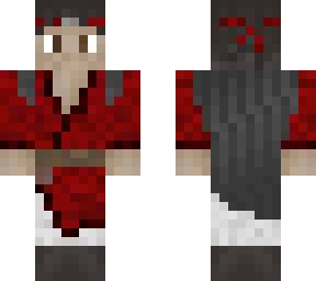 red/ white wandering samurai
