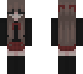 red and black