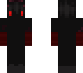 red and black chibi monster