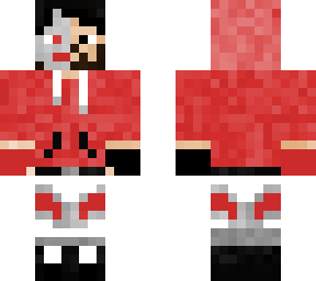 red hoodie