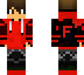 red young boy