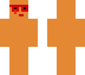 sad orange with glasses