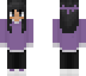 sapnap as a girl in purple