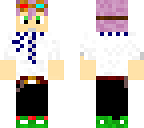 updated version white formal shirt steampunk boy (classic)