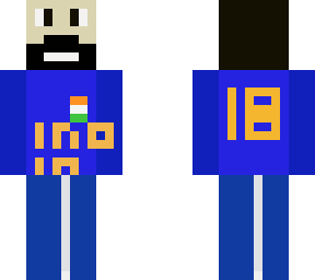virat kohli minecraft skin by ak elite cobra