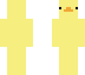 a duck wearing a duck ostume