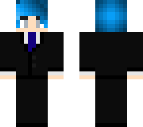 ash blue w/short hair