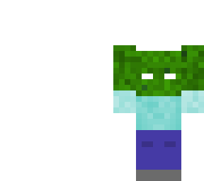 backwards baby herobrine (zombified)